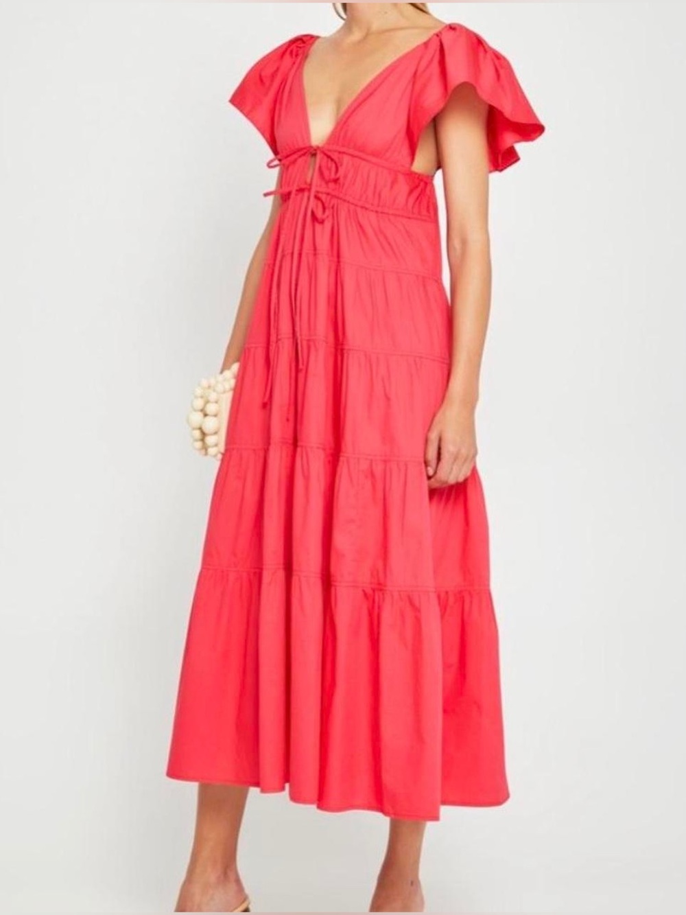 Few Moda OPT Fallen Dress in Raspberry